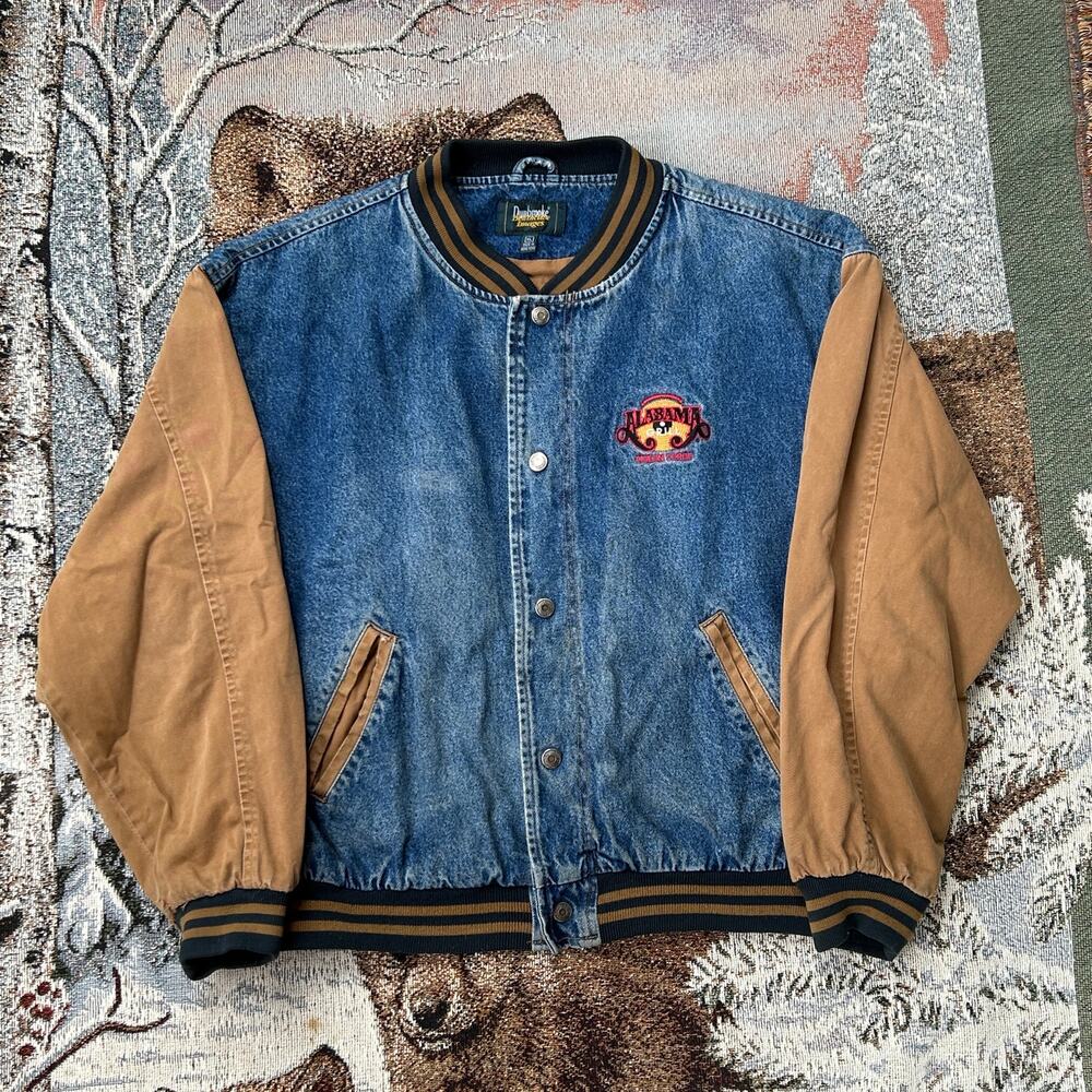 Vintage Dunbrooke Alabama Grill Denim Jacket
